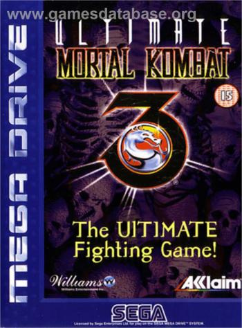 Cover Ultimate Mortal Kombat 3 for Genesis - Mega Drive
